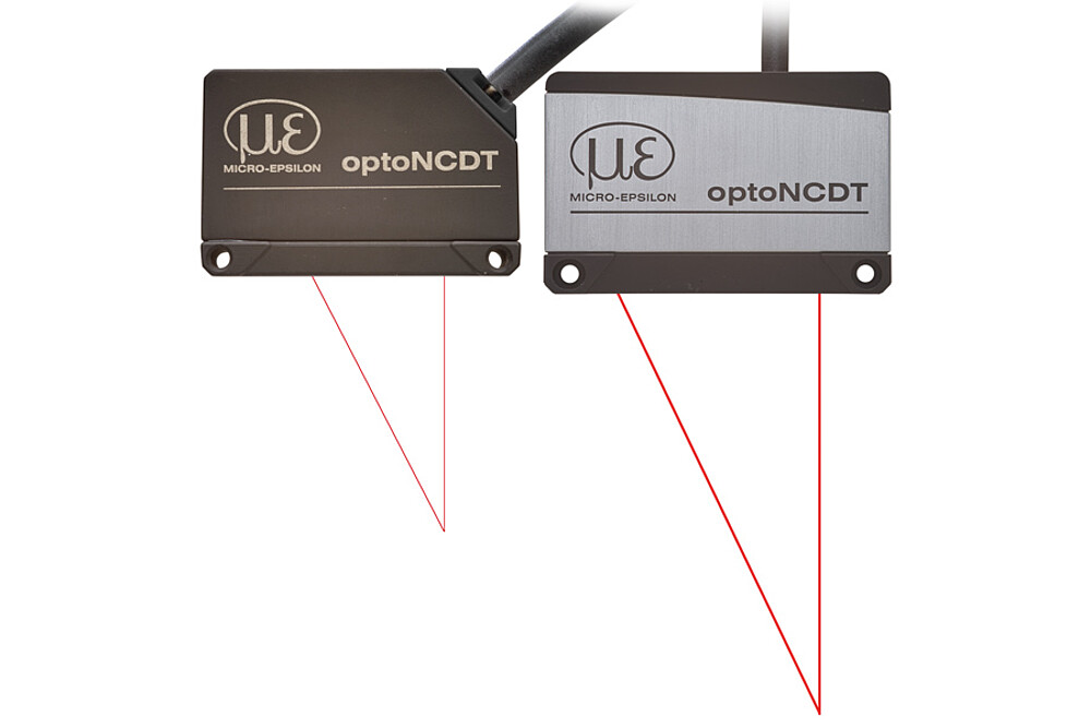 Lasersensoren optoNCDT 1220 und optoNCDT 1900