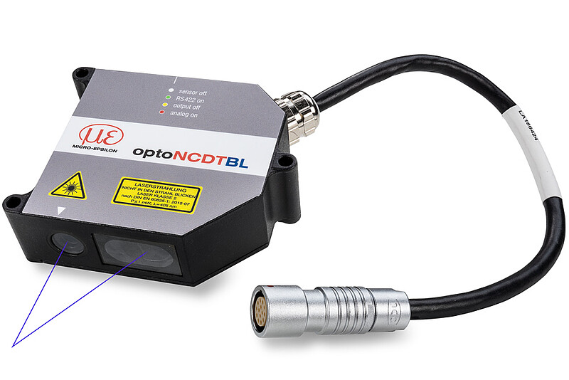 Blue-Laser-Triangulationssensor
