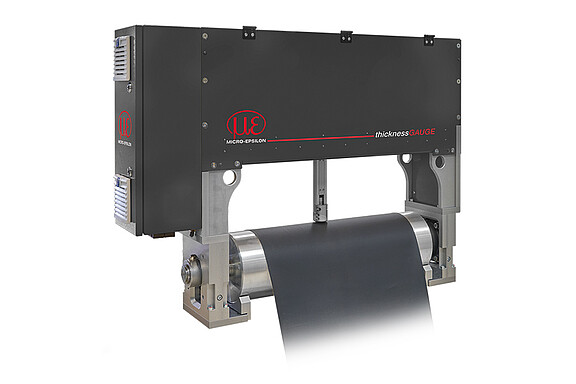 Sensorsystem in O-Rahmenbauform zur präzisen Dickenmessung