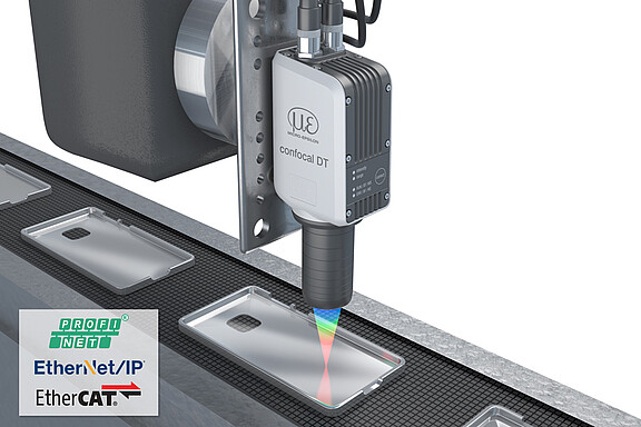 Direkte Einbindung in SPS durch EtherCAT-Schnittstelle