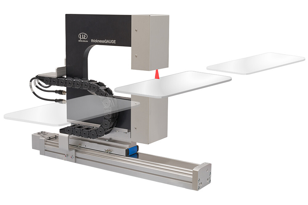 Präzise Messung mit thicknessGAUGE 3D