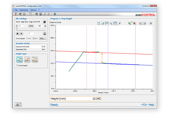 30 Basis-Messprogramme mit scanCONTROL Configuration Tools