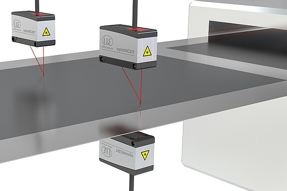 Dickenmessung bei Elektrodenbeschichtung 