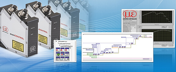 LabView Gerätetreiber für scanCONTROL- Sensoren