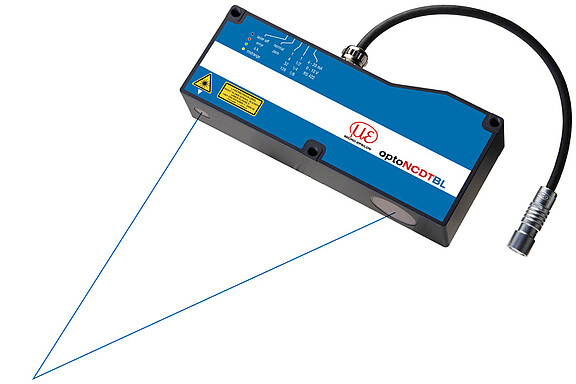 Blue-Laser-Triangulationssensor - optoNCDT 1710BL 