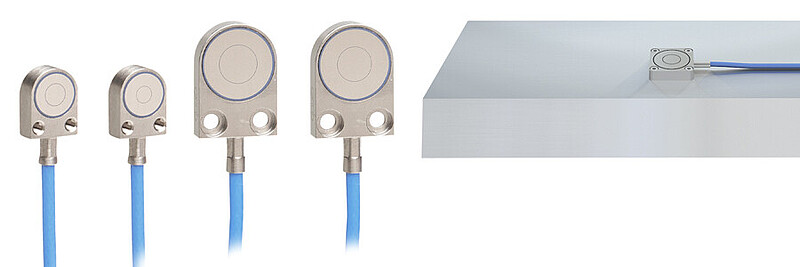 Flachsensoren mit integriertem Kabel