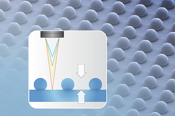 Höhenmessung von Wafer-Bumps 