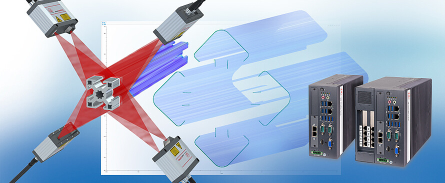 Überführung mehrere Scanner in gemeinsames Koordinatensystem