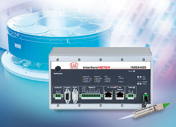 interferoMETER zur hochpräzisen Wafer-Dickenmessung
